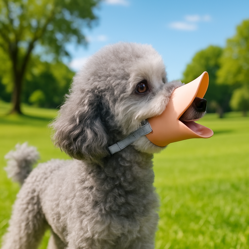 Muselière chien en silicone