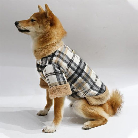 Manteau pour chien | Tartan Élégant