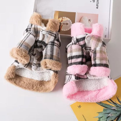 Manteau pour chien | Tartan Élégant